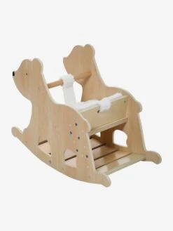 Bascule Ours Polaire En Bois FSC® Naturel - Vertbaudet -Magasin De Jouets bascule ours polaire en bois fsc 3