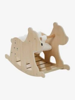 Bascule Ours Polaire En Bois FSC® Naturel - Vertbaudet -Magasin De Jouets bascule ours polaire en bois fsc 5