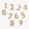 Chiffres En Bambou Beige - Vertbaudet -Magasin De Jouets chiffres en bambou