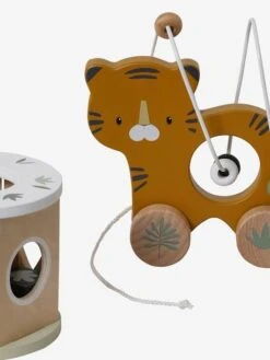 Coffret 3 Jeux D'éveil TANZANIE En Bois FSC® Orange - Vertbaudet -Magasin De Jouets coffret 3 jeux deveil tanzanie en bois fsc 2