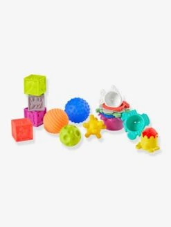 Coffret Balles, Cubes Et Gobelets Infantino Multicolore - Infantino