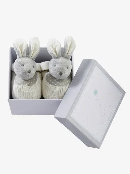 Coffret Chaussons Lapinou. Beige - Vertbaudet 5 Coffret Chaussons Lapinou. Beige - Vertbaudet – Image 3