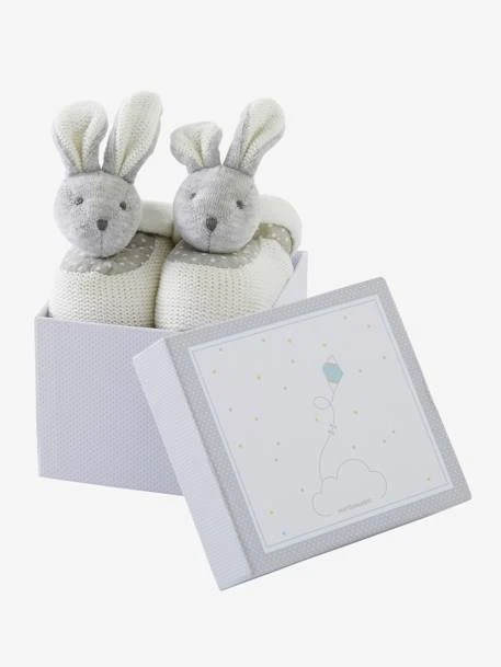 Coffret Chaussons Lapinou. Beige - Vertbaudet 3 Coffret Chaussons Lapinou. Beige - Vertbaudet