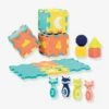 Coffret D'activités Tapis Quille Et Formes LUDI Multicolore - Ludi -Magasin De Jouets coffret dactivites tapis quille et formes ludi