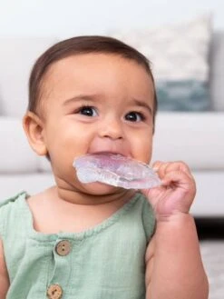 Coffret De 3 Anneaux De Dentition Cristal - INFANTINO Blanc - Infantino -Magasin De Jouets coffret de 3 anneaux de dentition cristal infantino 2