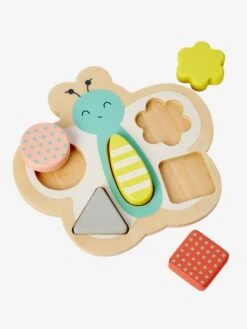 Coffret De 3 Jeux D'éveil En Bois FSC® Multicolore - Vertbaudet -Magasin De Jouets coffret de 3 jeux deveil en bois fsc 3