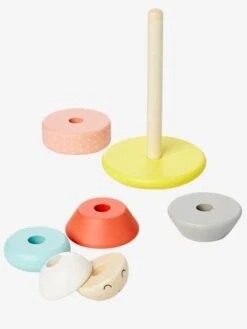 Coffret De 3 Jeux D'éveil En Bois FSC® Multicolore - Vertbaudet -Magasin De Jouets coffret de 3 jeux deveil en bois fsc 4