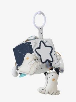 Cube D'activités à Suspendre CÉLESTE Bleu - Vertbaudet -Magasin De Jouets cube dactivites a suspendre celeste 5