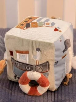 Cube D'Éveil Mouette Sailors Bay - LITTLE DUTCH Bleu Grisé - Little Dutch -Magasin De Jouets cube deveil mouette sailors bay little dutch 2