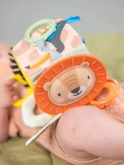 Cube D'Éveil Savane - TAF TOYS Orange - Taf Toys -Magasin De Jouets cube deveil savane taf toys 3