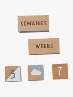 Cubes De L'âge Spécial Photos En Bois FSC® Multicolore - Vertbaudet -Magasin De Jouets cubes de lage special photos en bois fsc 4