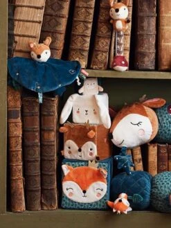 Cubes En Tissu Forêt Enchantée Vert - Vertbaudet -Magasin De Jouets cubes en tissu foret enchantee 2