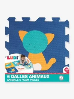 Dalles 6 Animaux LUDI Multicolore - Ludi -Magasin De Jouets dalles 6 animaux ludi 3