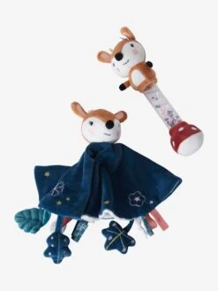 Doudou + Bâton De Pluie Forêt Enchantée Multicolore - Vertbaudet -Magasin De Jouets doudou baton de pluie foret enchantee 2