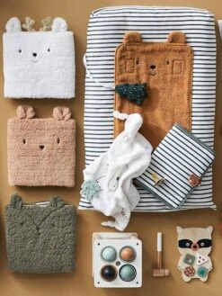 Doudou Carré + Hochet GREEN FOREST Multicolore - Vertbaudet 10 Doudou Carré + Hochet GREEN FOREST Multicolore - Vertbaudet -Magasin De Jouets doudou carre hochet green forest 2