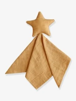Doudou Lange étoile - MUSHIE Beige - Mushie -Magasin De Jouets doudou lange etoile mushie 2