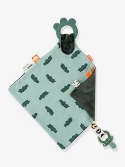 Doudou Plat Attache Sucette - DONE BY DEER Moutarde - Done By Deer -Magasin De Jouets doudou plat attache sucette done by deer 5