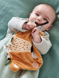 Doudou Plat Tanzanie Orange - Vertbaudet 7 Doudou Plat Tanzanie Orange - Vertbaudet -Magasin De Jouets doudou plat tanzanie 1