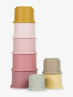 Gobelets Empilables - LITTLE DUTCH Rose - Little Dutch -Magasin De Jouets gobelets empilables little dutch 5