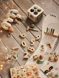 Grand Boulier Arc-en-ciel En Bois FSC® Multicolore - Vertbaudet -Magasin De Jouets grand boulier arc en ciel en bois fsc 2