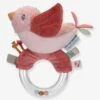 Hochet Oiseau Flowers - LITTLE DUTCH Rose Pâle - Little Dutch -Magasin De Jouets hochet oiseau flowers little dutch