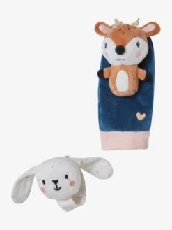 Hochets Mains Et Pieds Forêt Enchantée Multicolore - Vertbaudet -Magasin De Jouets hochets mains et pieds foret enchantee 4