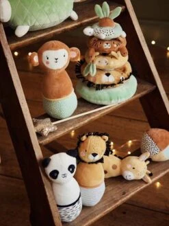 Jeu De Quilles En Tissu TANZANIE Multicolore - Vertbaudet -Magasin De Jouets jeu de quilles en tissu tanzanie 4