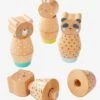 Jeu Des Animaux à Visser En Bois FSC® Multicolore - Tanzanie - Vertbaudet -Magasin De Jouets jeu des animaux a visser en bois fsc