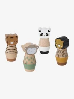 Jeu Des Animaux à Visser En Bois FSC® Multicolore - Tanzanie - Vertbaudet -Magasin De Jouets jeu des animaux a visser en bois fsc 4