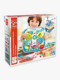 Jeu Des Engrenages - HAPE Bleu - Hape -Magasin De Jouets jeu des engrenages hape 4