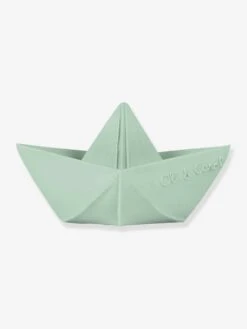 Jouet De Bain Bateau Origami - OLI & CAROL Menthe - Oli Et Carol -Magasin De Jouets jouet de bain bateau origami oli carol 3