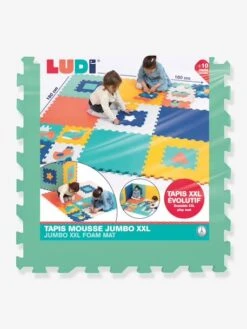 Jumbo Tapis Mousse LUDI Multicolore - Ludi -Magasin De Jouets jumbo tapis mousse ludi 4