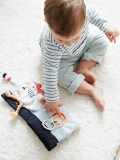 Livre D'éveil Accordéon LEON SUR LE PONTON Multicolore - Vertbaudet -Magasin De Jouets livre deveil accordeon leon sur le ponton 5