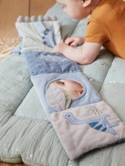 Livre D'éveil Accordéon PETIT DINO Multicolore - Vertbaudet -Magasin De Jouets livre deveil accordeon petit dino 2