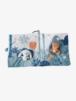 Livre D'éveil + Peluches En Velours Forêt Enchantée Multicolore - Vertbaudet -Magasin De Jouets livre deveil peluches en velours foret enchantee 5