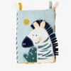 Livre Doudou Zèbre Bleu - Vertbaudet -Magasin De Jouets livre doudou zebre