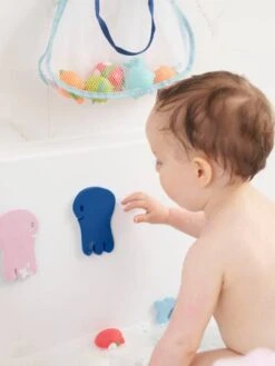 Livre + Marionnette + Stickers De Bain En Mousse BADABULLE Multicolore - Badabulle -Magasin De Jouets livre marionnette stickers de bain en mousse badabulle 3