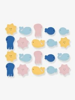 Livre + Marionnette + Stickers De Bain En Mousse BADABULLE Multicolore - Badabulle -Magasin De Jouets livre marionnette stickers de bain en mousse badabulle 5