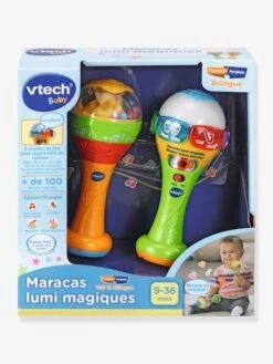 Maracas Lumi Magiques - VTECH Multicolore - Toutes Les Marques -Magasin De Jouets maracas lumi magiques vtech 1