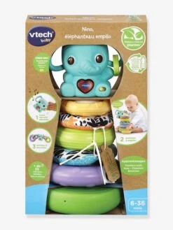 Nino Eléphanteau - Emplio 3 En 1 - VTECH Multicolore - Toutes Les Marques -Magasin De Jouets nino elephanteau emplio 3 en 1 vtech 1