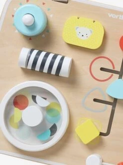 Panneau D'activités En Bois FSC® Multicolore - Vertbaudet -Magasin De Jouets panneau dactivites en bois fsc 3