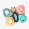 Papillon Des Formes à Encastrer En Bois FSC® Multicolore - Vertbaudet -Magasin De Jouets papillon des formes a encastrer en bois fsc