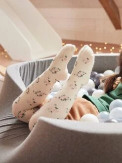 Parc à Balles En Mousse + 200 Balles Gris - Vertbaudet -Magasin De Jouets parc a balles en mousse 200 balles 3