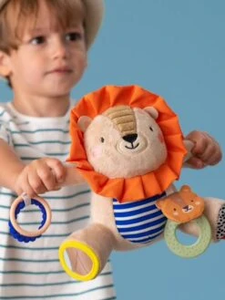 Peluche D'activités Lion - TAF TOYS Orange - Taf Toys -Magasin De Jouets peluche dactivites lion taf toys 3