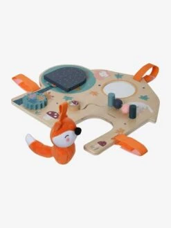 Planche D'activités Forêt Enchantée En Bois FSC® Beige - Vertbaudet -Magasin De Jouets planche dactivites foret enchantee en bois fsc 2