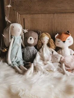 Poupée Dame Renarde Orange - Vertbaudet -Magasin De Jouets poupee dame renarde 2