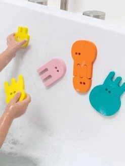 Puzzle De Bain - QUUT Blanc - Quut -Magasin De Jouets puzzle de bain quut 2