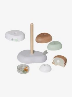 Pyramide à Empiler En Bois FSC® Rose - Vertbaudet -Magasin De Jouets pyramide a empiler en bois fsc 3