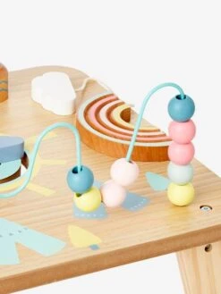 Table D'activités Petits Sioux En Bois FSC® Multicolore - Vertbaudet -Magasin De Jouets table dactivites petits sioux en bois fsc 5