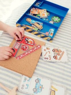 Tap Tap Véhicules DJECO Blanc - Djeco -Magasin De Jouets tap tap vehicules djeco 3